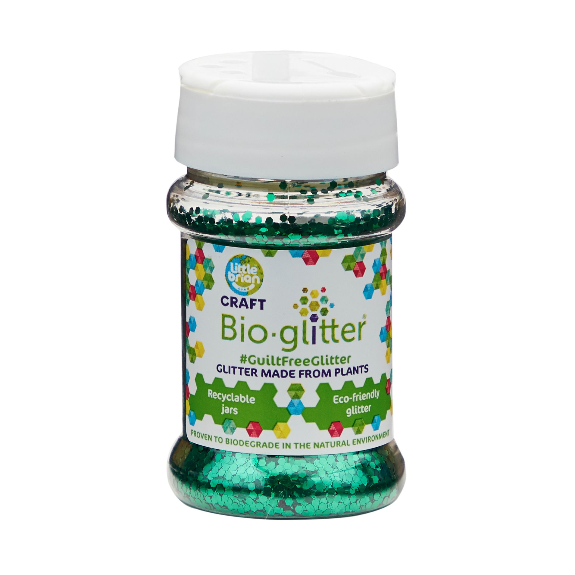 Craft Bio Glitter Green Little Brian