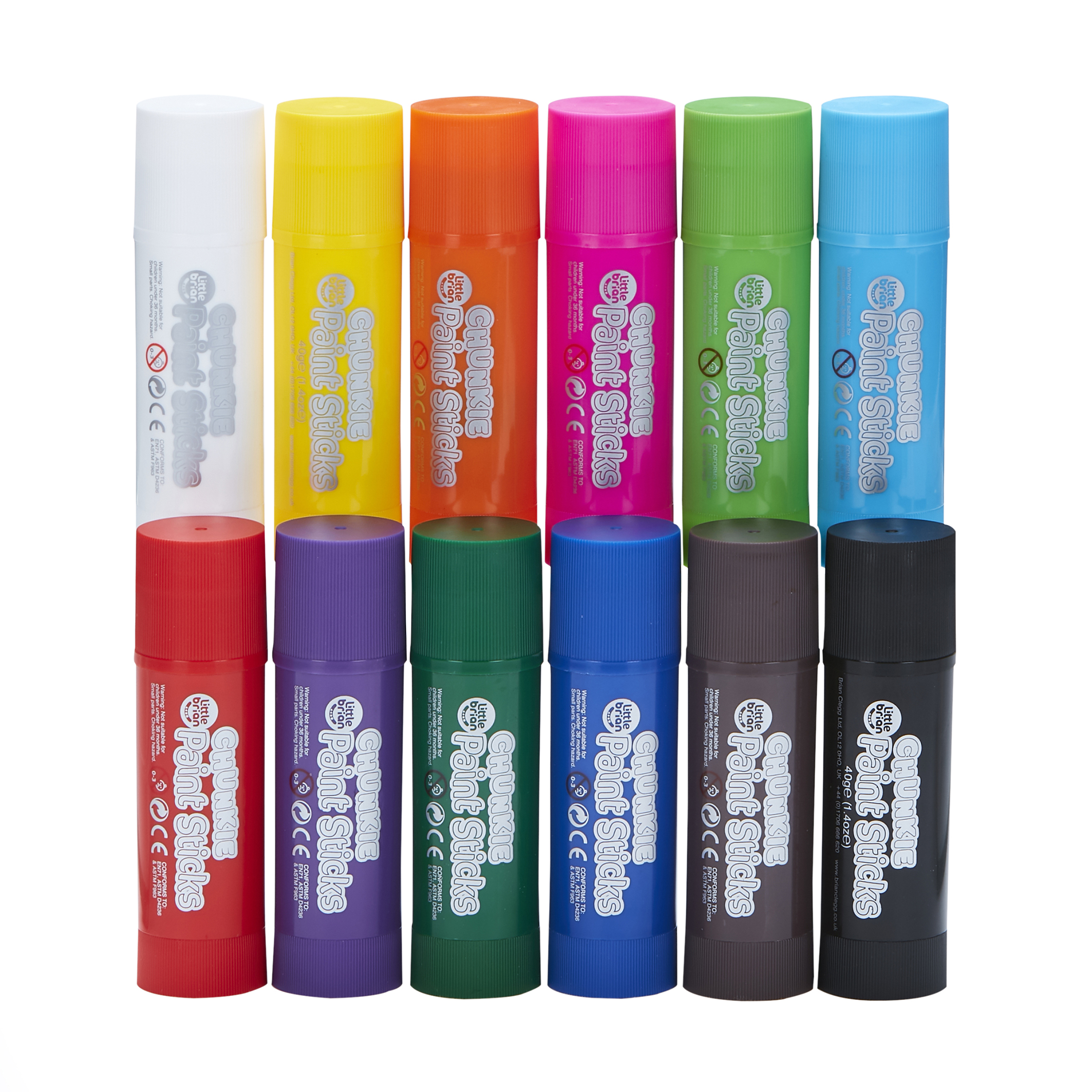 chunkies paint sticks - metallic - set of 6 – Viva Kids