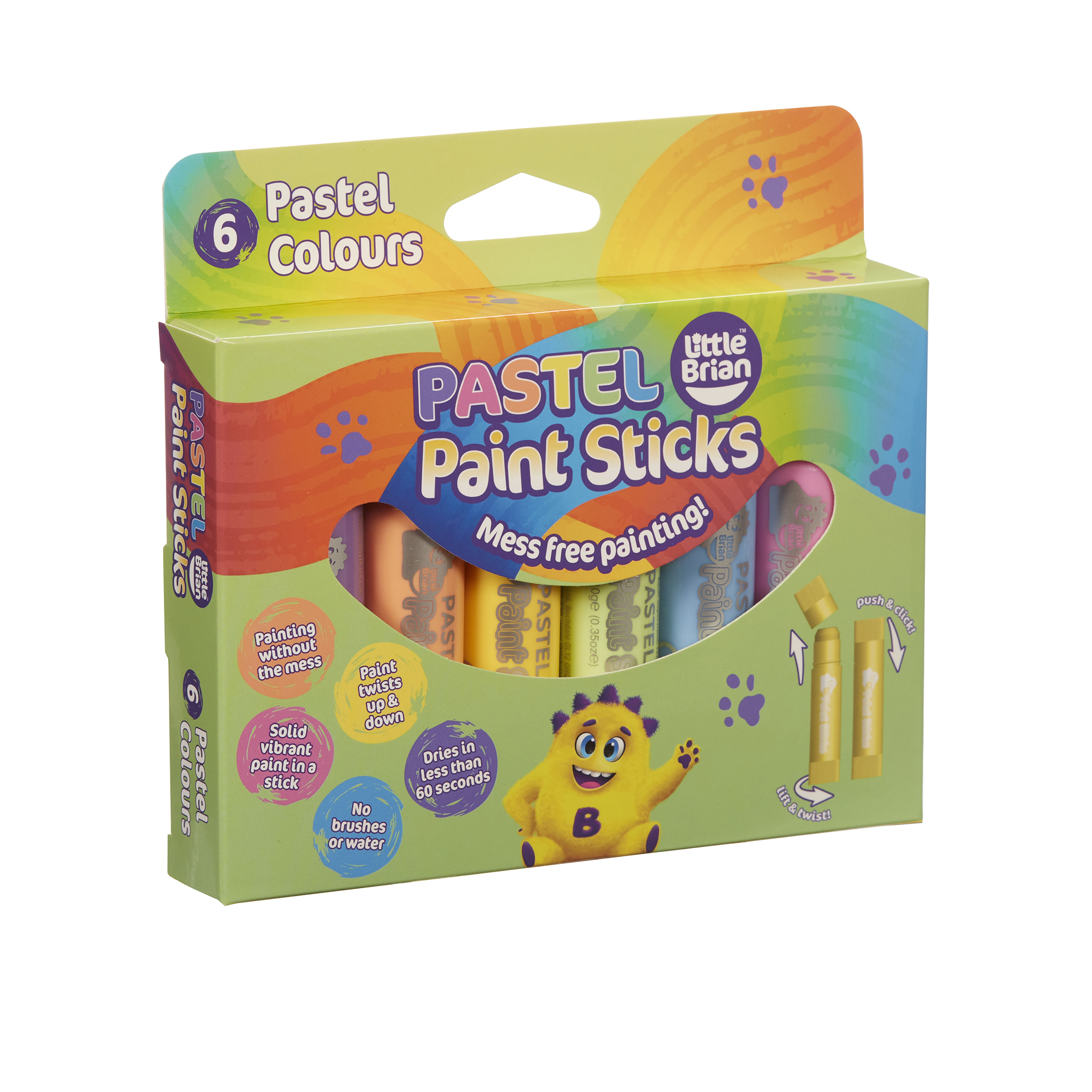 Pastel Paint Sticks - Little Brian