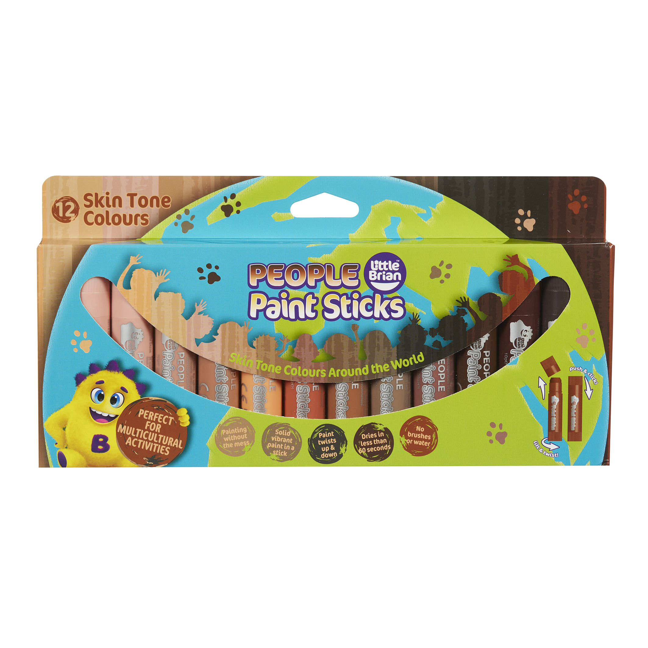 Face Paint 12 Pack - Little Brian