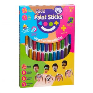 LBFPS06CMDA24-Little-Brian-Face-Paint-Sticks-Assorted-24